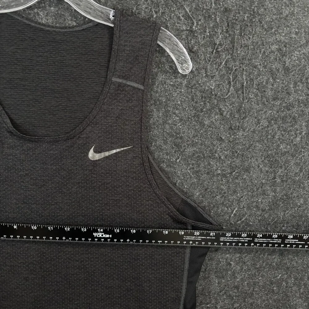 Nike BRTHE Miler Tank Shirt Men's XL Gray Dri-Fit Athletic Running 834238-014